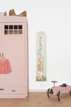 Little Dutch Stikc Wall Sticker Art.WD451031 Fairy Garden Measuring stick wall sticker