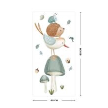 Little Dutch Wall Sticker Art.WD379030 Forest Friends Sienas uzlīmes
