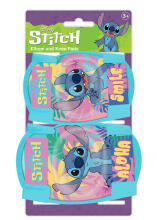 Disney Protectors Stitch Art.59295 Elkoņu un ceļu aizsargu komplekts bērniem