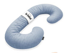 La Bebe™ Maternity Pillow Sì - Duo Art.246547 Linen fabric. Multifunctional maternity pillow with memory foam filling
