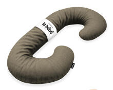 La Bebe™ Maternity Pillow Sì - Duo Art.246510 Linen fabric. Multifunctional maternity pillow with memory foam filling
