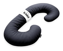 La Bebe™ Maternity Pillow Sì -Duo Art.227038 Хлопковая ткань. Многофункциональная подушка/подкова для беременных  с наполнителем memory foam