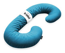 La Bebe™ Maternity Pillow Sì -Duo Art.227042 Kokvilna audums. Daudzfunkcionāls spilvens/pakavs grūtniecēm, ar memory foam