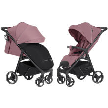Детская коляска CARRELLO Bravo 2024 CRL-8512 Crystal Pink