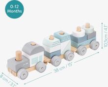 Navaris Wooden Train Art.55243.01 Деревянный паровозик с фигурками