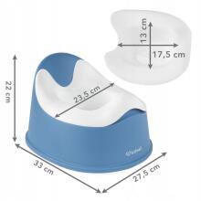 Bebe Basic Nilo Art.251914 Blue Bērnu podiņš