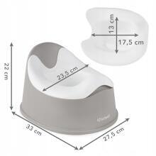 Bebe Basic Nilo Art.251915 Grey Bērnu podiņš