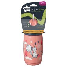 TOMMEE TIPPEE Insulated Straw 266ml, 12m+, pink, 448017
