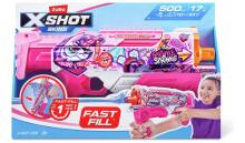 XSHOT water gun Fast-Fill Skins Pink Party, 118135(11854E)
