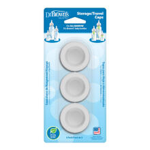 DR.BROWN'S caps for storage / travel, for narrow neck bottles, 3 pcs.