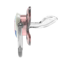 Силиконовая соска DR.BROWN'S PreVent BUTTERFLY, для детей от 0 до 6 месяцев, 2 шт, розовая