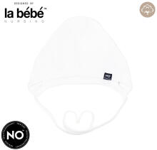 La Bebe™ Baby Set Art.9-07-34 White 3-piece baby set, 100% cotton