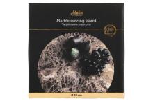 Maku Serving board marble brown 30 cm