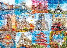 Brain Tree Puzzle, Colorful Wonders, 500 pieces