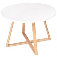 Mūsdienīgs Skandināvu kafijas galdiņš 60 cm no bambusa