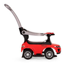 Rider walker pusher 3in1 rotaļauto super auto, sarkans