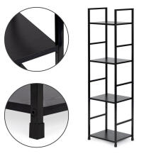Modern wooden shelf, metal frame LOFT, 4 shelves