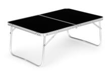 Small Camping Picnic Table Folding 60x40 cm Black MultiGarden