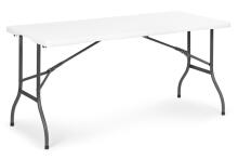 Folding Catering Banquet Garden Table 153 cm White MultiGarden