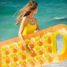 Inflatable Pool Mattress 188x71 cm Orange INTEX 59895 ORANGE