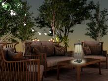 Beper P207ILI100 Rechargeable Lantern Black