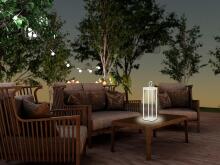 Beper P207ILI101 Rechargeable Lantern White