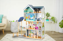 XXL кукольный домик Резиденция Мая 28 предметов ECOTOYS