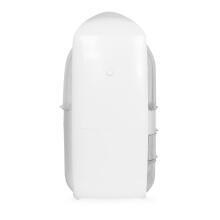 Organizer for cosmetics box with drawers - white