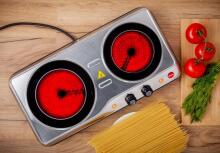 ELDOM PH21 2000W keramikas elektriskā plīts