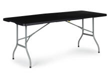 Saliekamais ēdināšanas banketa dārza galds 153 cm melns MultiGarden