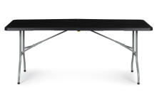 Saliekamais ēdināšanas banketa dārza galds 153 cm melns MultiGarden
