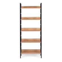 High loft furniture with 5 shelves, metal MDF ModernHome