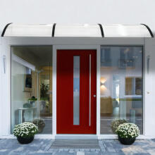 Навес для двери 120x80 см Поликарбонатная крыша ModernHome