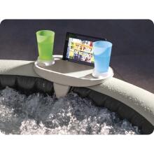 LED-подсвечиваемый подстаканник с местом для планшета, телефона SPA INTEX 28520