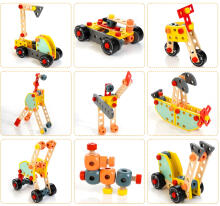 Деревянная мастерская для детей - стол с инструментами ECOTOYS