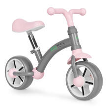 Balance bike for children, EVA wheels, adjustable seat, gray, ECOTOYS