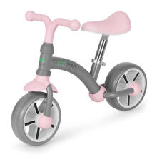Balance bike for children, EVA wheels, adjustable seat, gray, ECOTOYS
