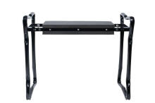 Foldable kneeling stool for gardening, tool belt, 2 organizers