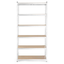Storage Rack 222x110x50 cm Galvanized Steel, 6 Shelves, 1050 kg Capacity ModernHome