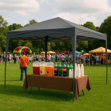 Dārza paviljons 3x3 m Pop-Up nojume dārzam vai terasei MultiGarden