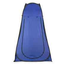Pop-Up Camping Tent Changing Room Shower WC Cabin Blue MultiGarden