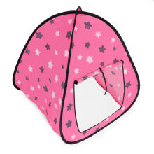 Children pink tent house pink with stars for girls