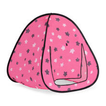 Children pink tent house pink with stars for girls