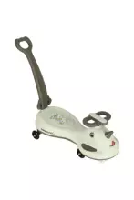 Bebe Basic Swing FIX S1 Art.253496 Gravitācijas stumjāma mašīna ar rokturi un gaismojošiem LED riteņiem