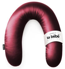 La Bebe™ Rich Satin Nursing Maternity Pillow Art.15617 Подкова для сна, кормления малыша 30x104 cm