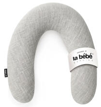 La Bebe™ Rich Linen Nursing Maternity Pillow Art.12626  Pakaviņš (pakavs) mazuļa barošana, gulēšanai, pakaviņš grūtniecēm 30x104cm