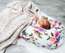 La Bebe™ Rich Linen Nursing Maternity Pillow Art.12626  Pakaviņš (pakavs) mazuļa barošana, gulēšanai, pakaviņš grūtniecēm 30x104cm
