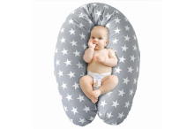 La Bebe™ Rich Linen Nursing Maternity Pillow Art.12634  Pakaviņš (pakavs) mazuļa barošana, gulēšanai, pakaviņš grūtniecēm 30x104cm