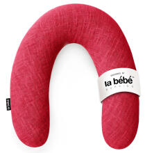 La Bebe™ Rich Linen Nursing Maternity Pillow Art.12649  Pakaviņš (pakavs) mazuļa barošana, gulēšanai, pakaviņš grūtniecēm 30x104cm