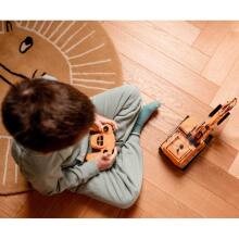 WOOPIE Large Remote-Controlled Excavator on Tracks 7 Functions Sound + Action